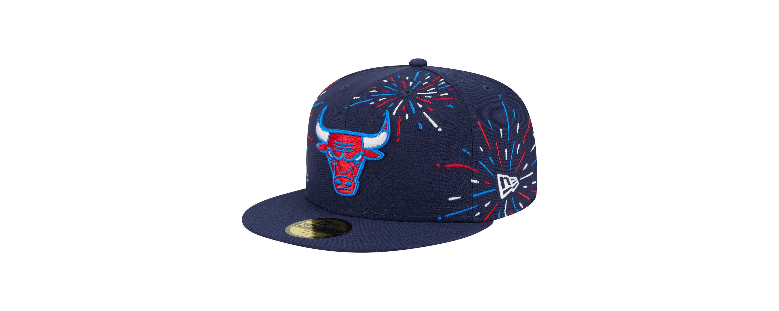 NBA Chicago Bulls Americana Fireworks 59FIFTY Fitted Hat