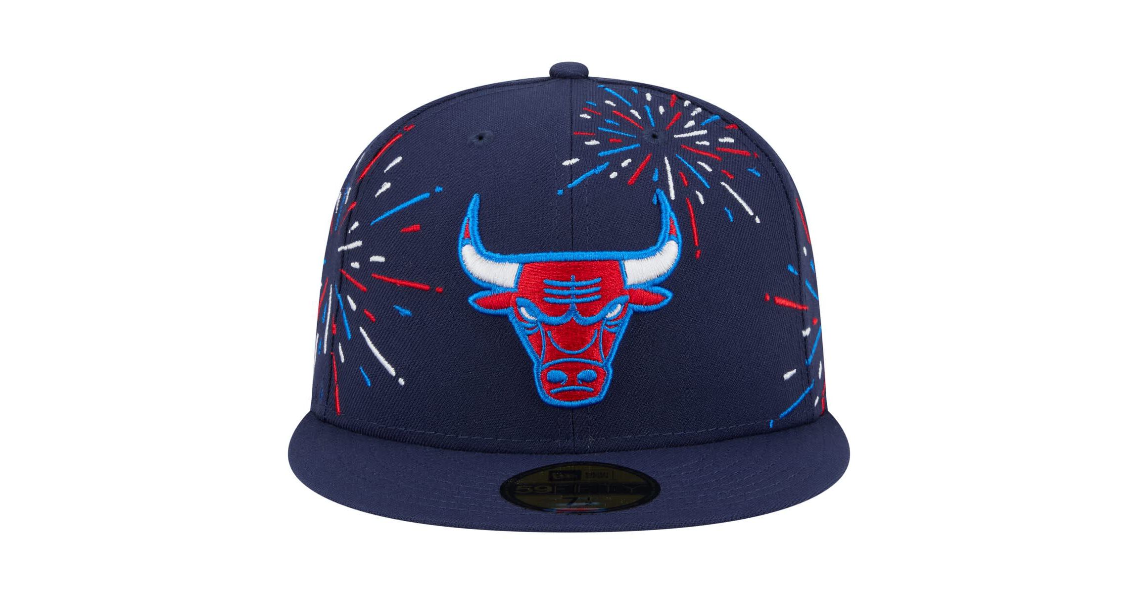 NBA Chicago Bulls Americana Fireworks 59FIFTY Fitted Hat