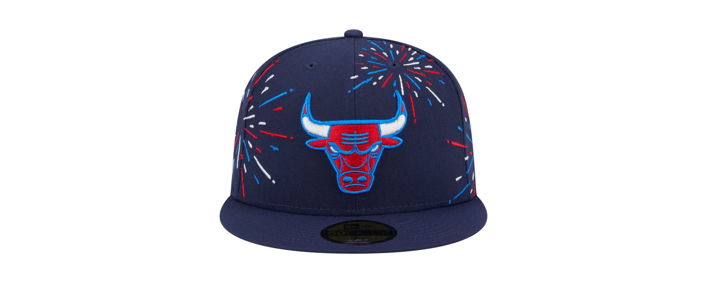 NBA Chicago Bulls Americana Fireworks 59FIFTY Fitted Hat