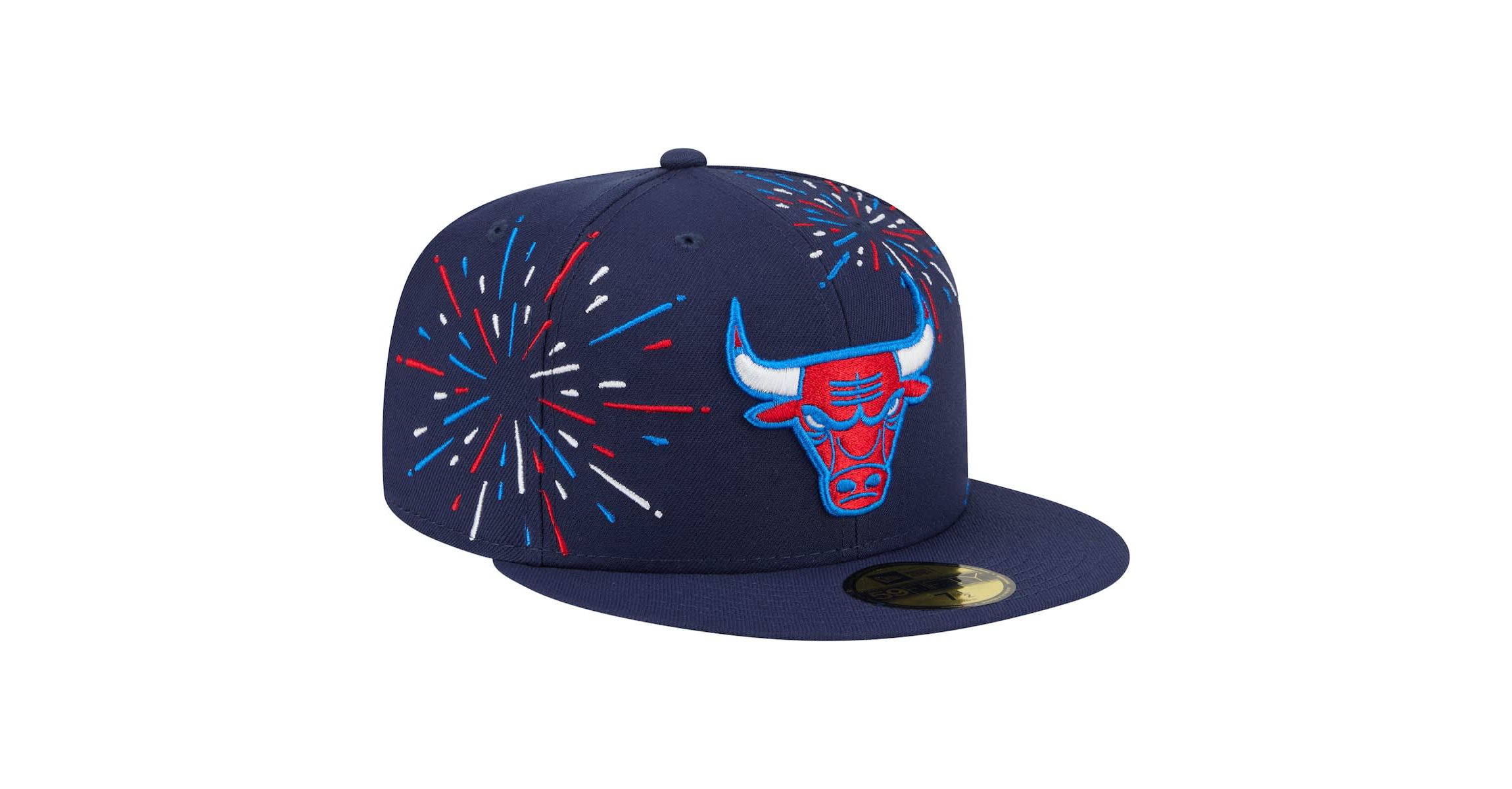 NBA Chicago Bulls Americana Fireworks 59FIFTY Fitted Hat