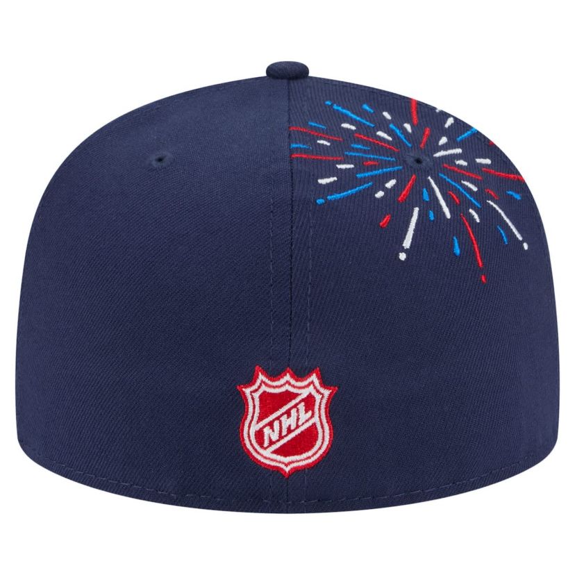 NHL Detroit Wings Americana Fireworks 59FIFTY Fitted Hat