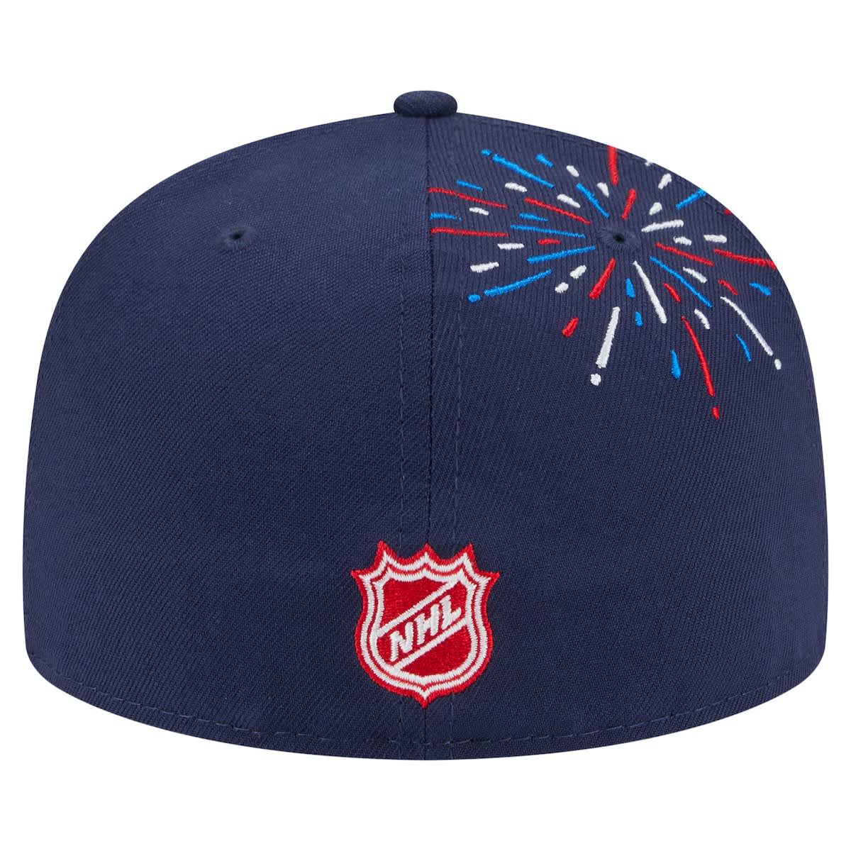 NHL Chicago Blackhawks Americana Fireworks 59FIFTY Fitted Hat