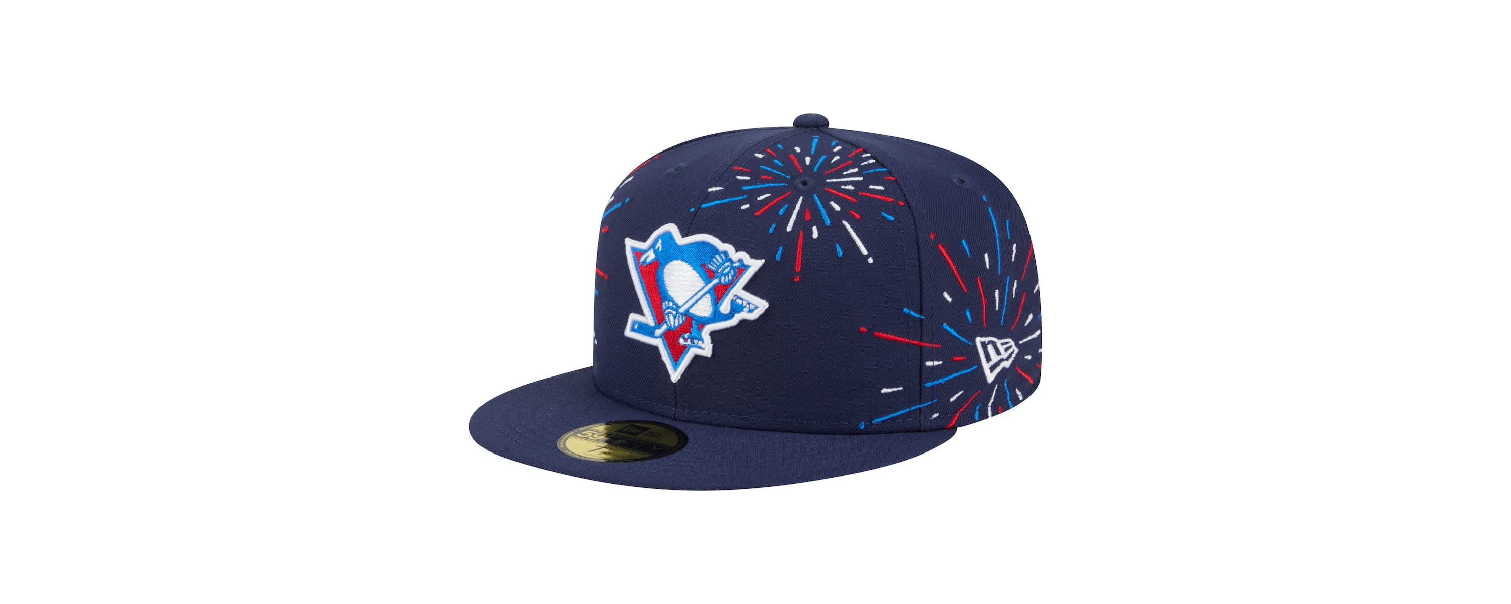 NHL Pittsburgh Penguins Americana Fireworks 59FIFTY Fitted Hat