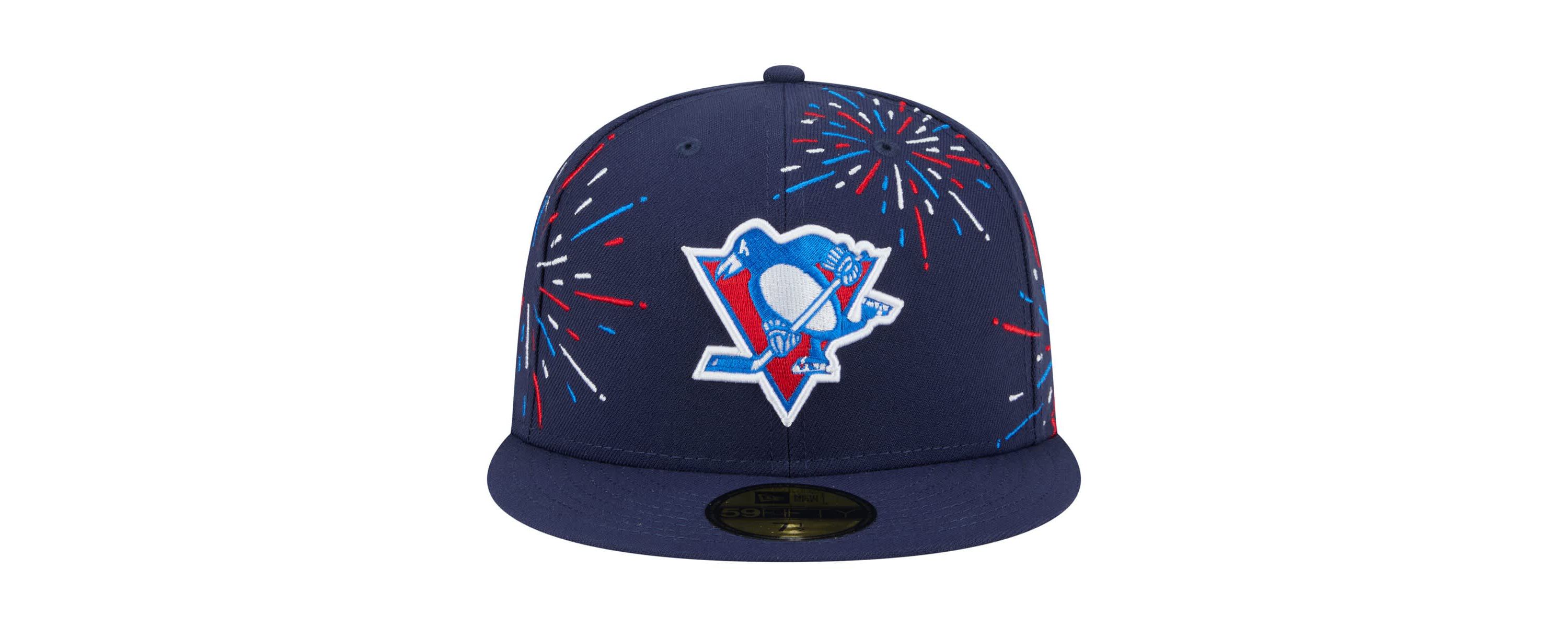 NHL Pittsburgh Penguins Americana Fireworks 59FIFTY Fitted Hat