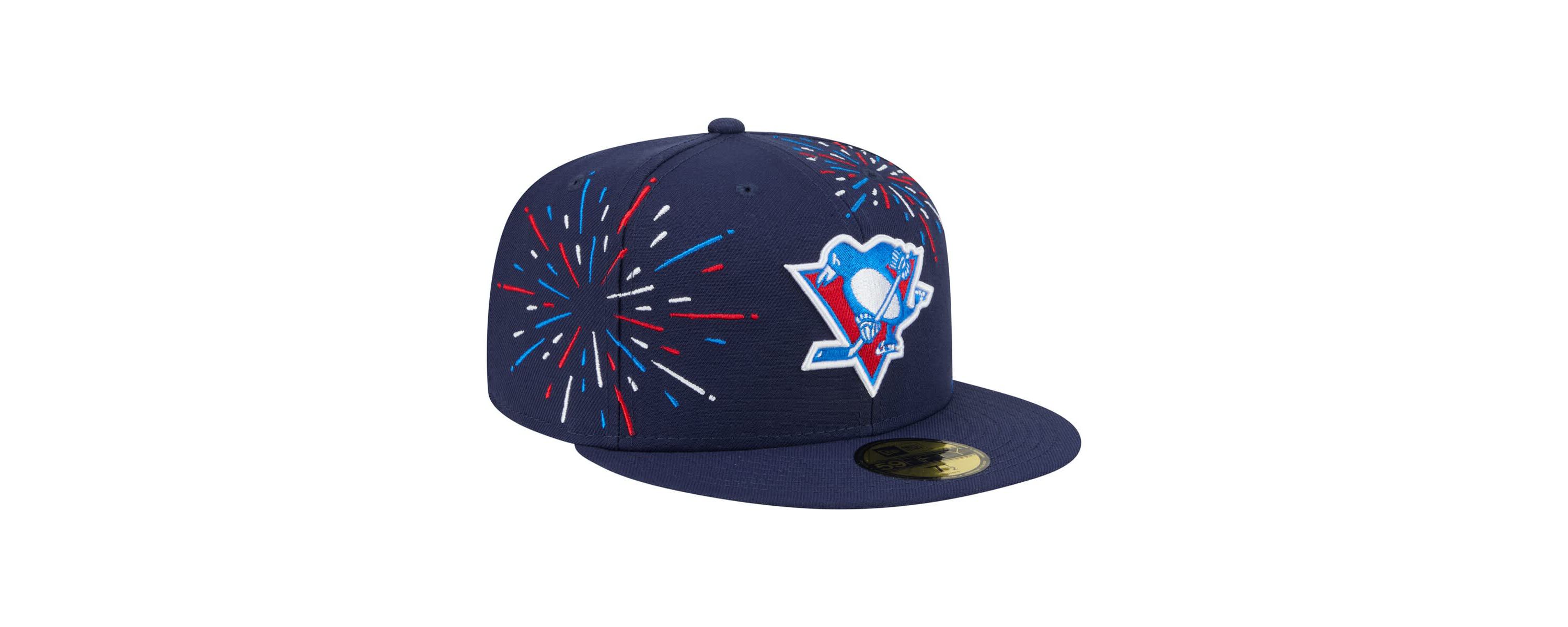 NHL Pittsburgh Penguins Americana Fireworks 59FIFTY Fitted Hat