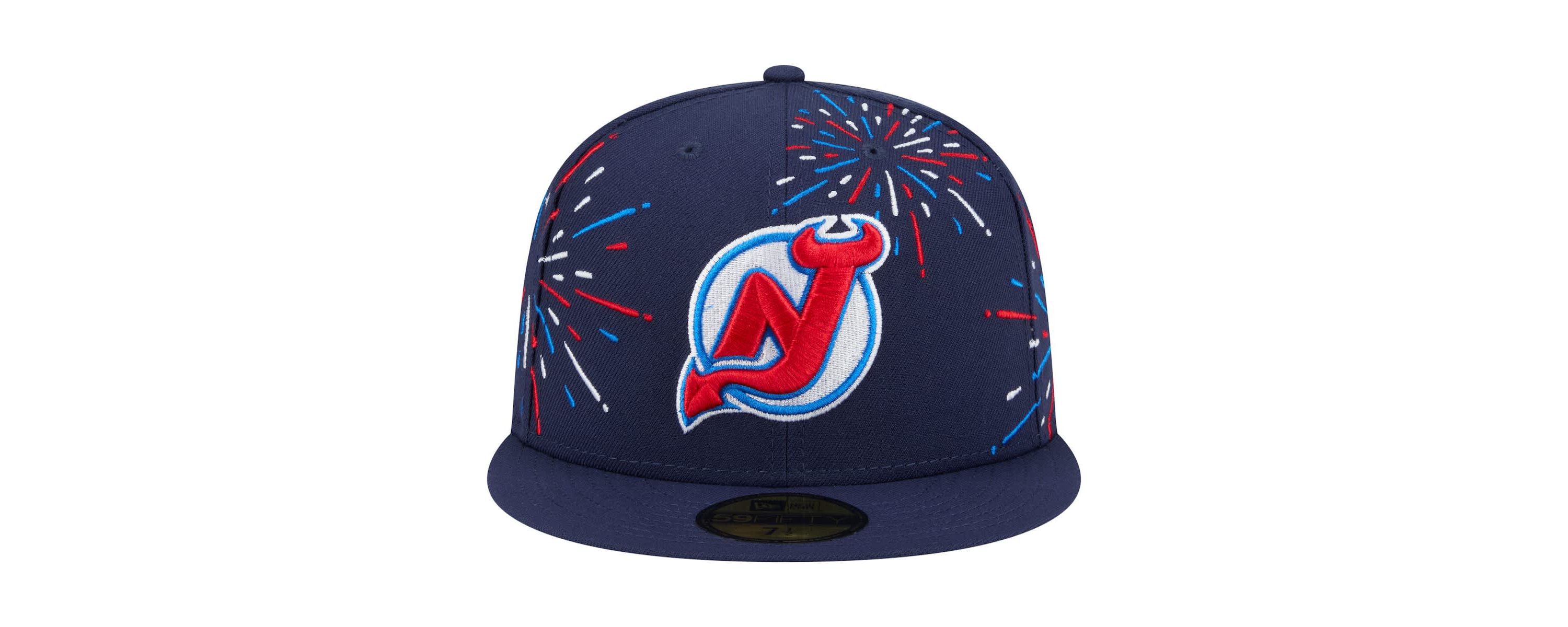NHL New Jersey Devils Americana Fireworks 59FIFTY Fitted Hat