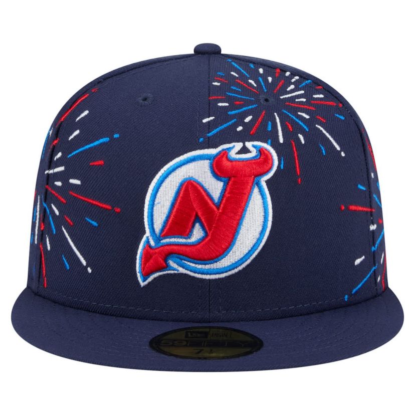 NHL New Jersey Devils Americana Fireworks 59FIFTY Fitted Hat