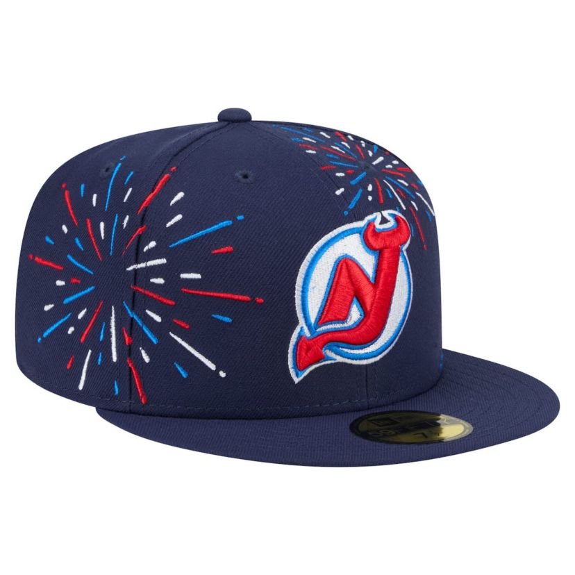 NHL New Jersey Devils Americana Fireworks 59FIFTY Fitted Hat