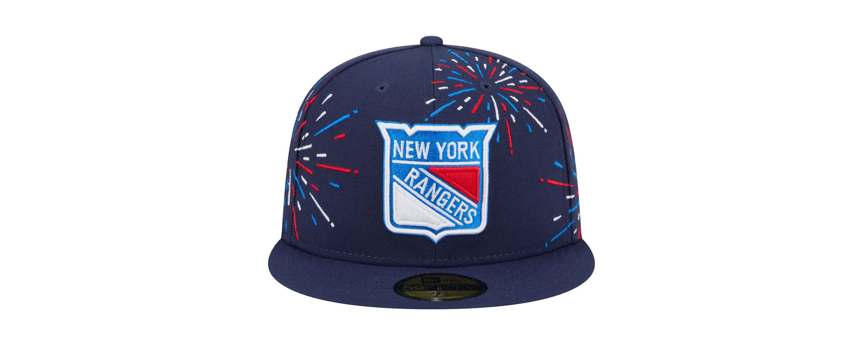 NHL New York Rangers Americana Fireworks 59FIFTY Fitted Hat