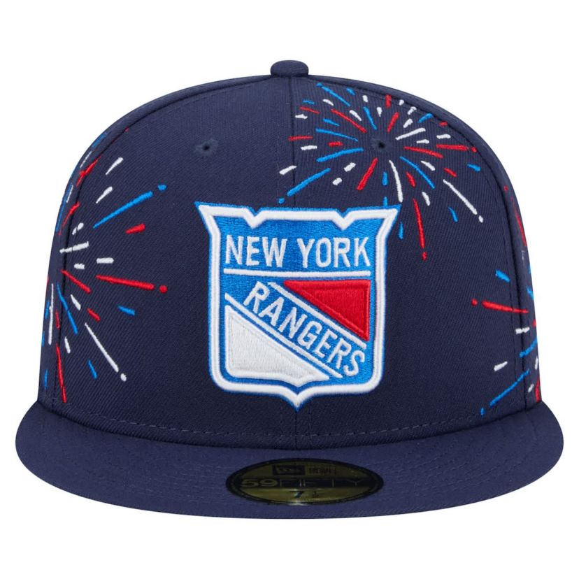 NHL New York Rangers Americana Fireworks 59FIFTY Fitted Hat