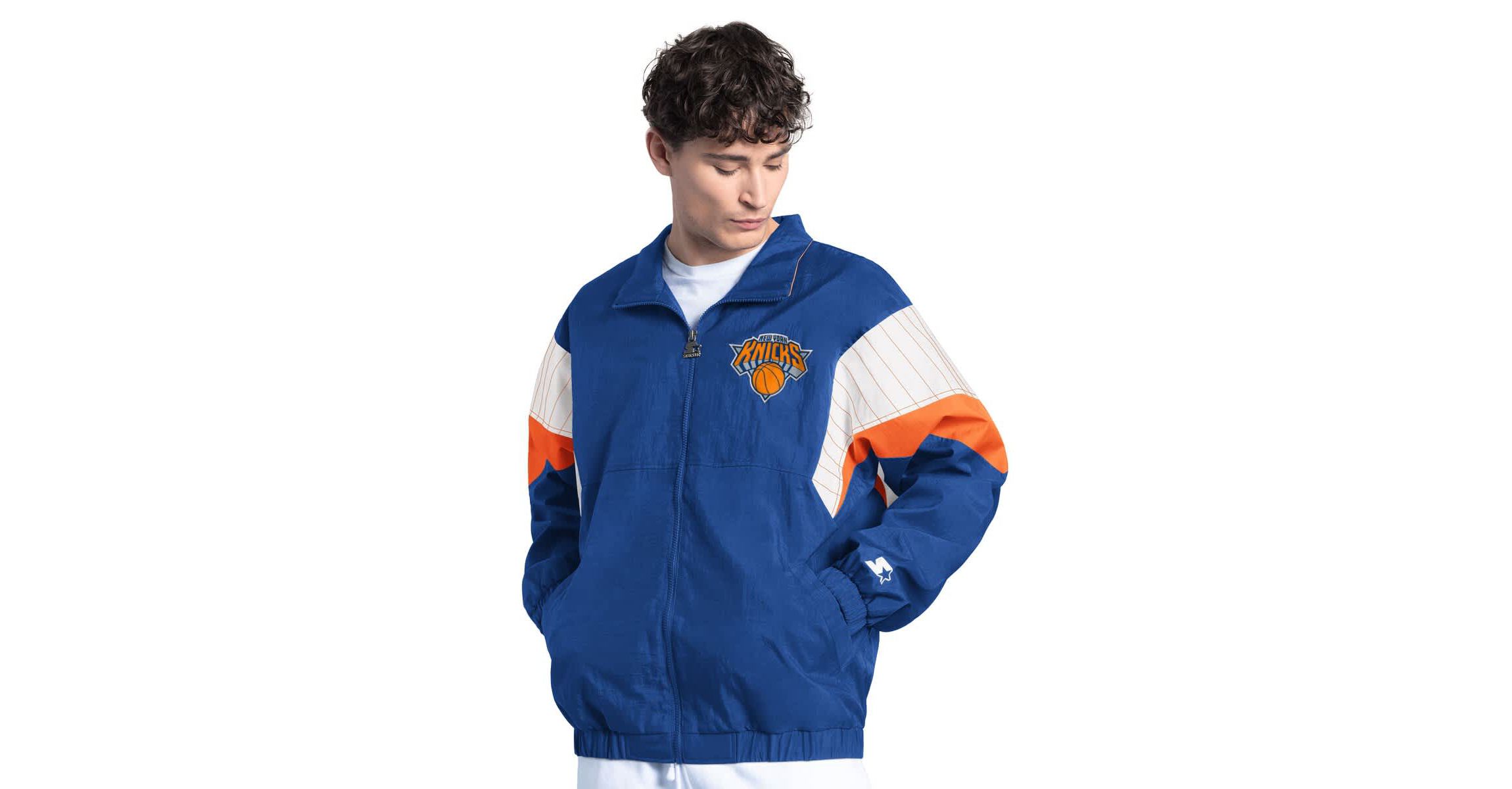 NBA New York Knicks Yard Line Full-Zip Jacket