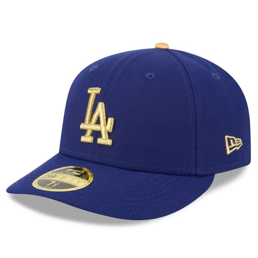 MLB Los Angeles Dodgers 2025 Collection Low 59FIFTY Fitted Hat