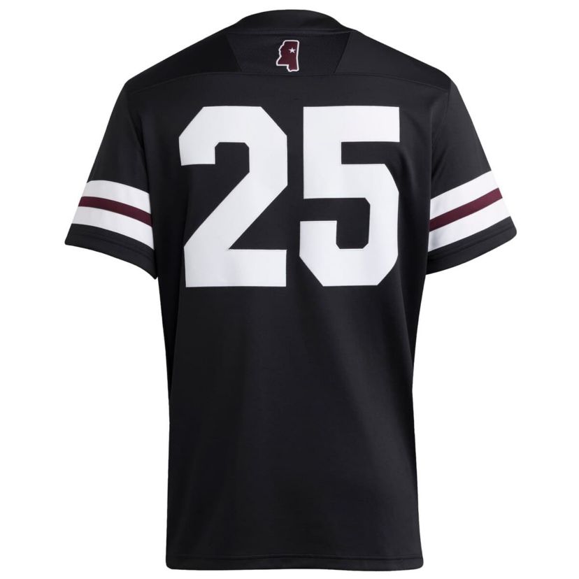 NCAA #25 Mississippi State Bulldogs Premier Strategy Jersey
