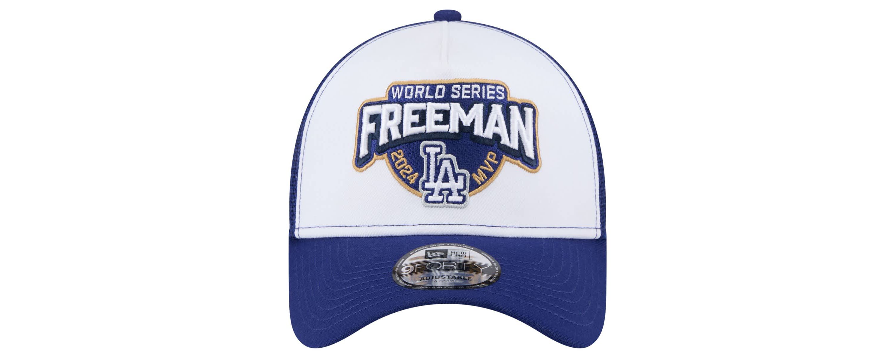 MLB Freddie Freeman Los Angeles Dodgers 2024 World Series MVP 9FORTY Adjustable Hat