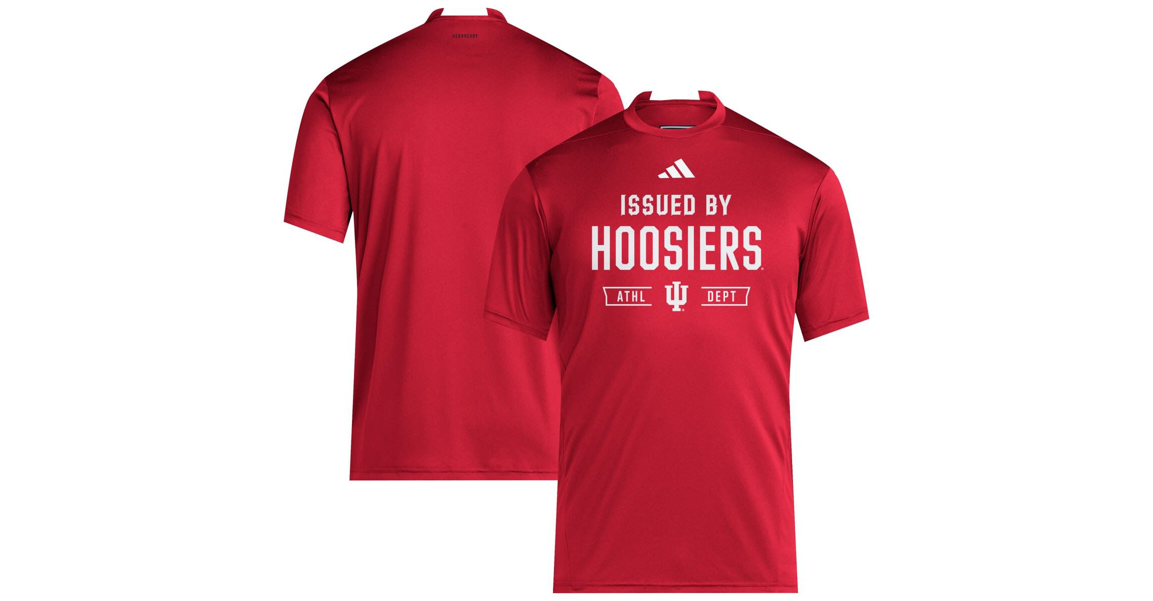 NCAA Indiana Hoosiers 2025 Training Performance Team T-Shirt