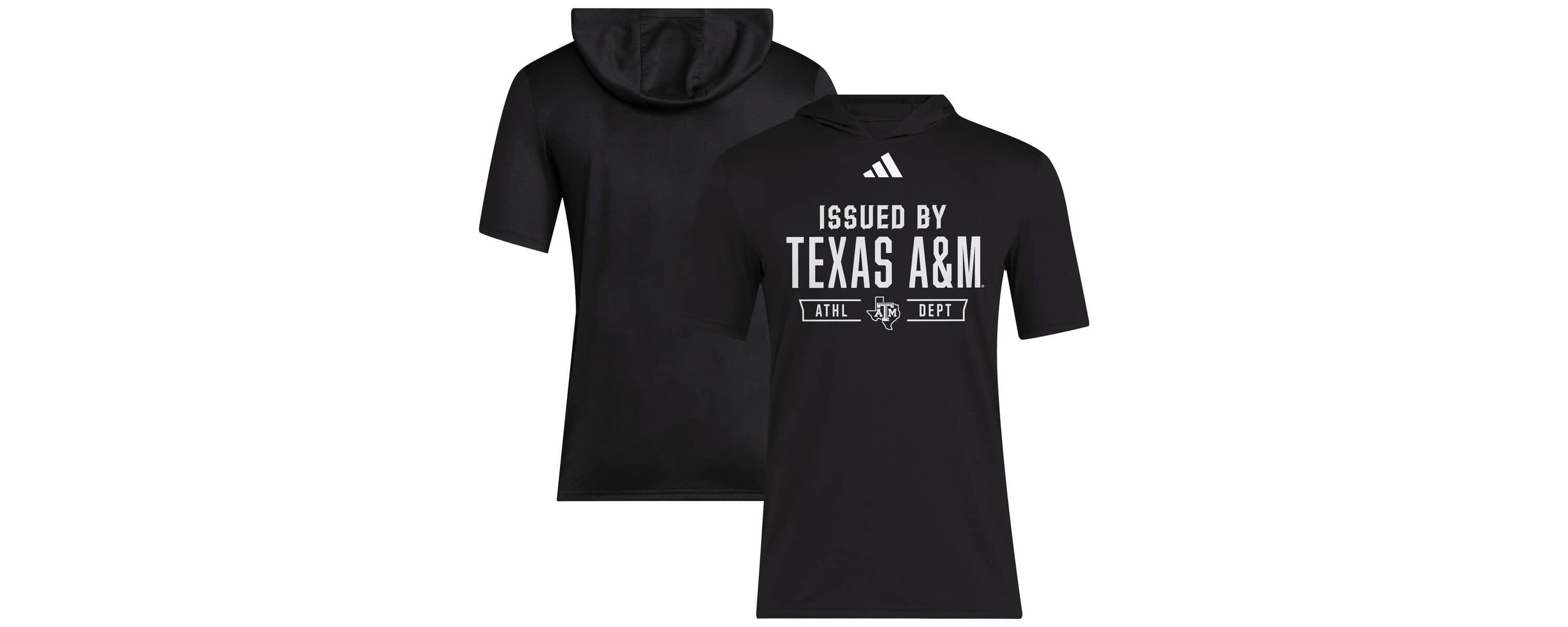 NCAA Texas A&M Aggies 2025 AREOREADY Sideline Training Hooded T-Shirt