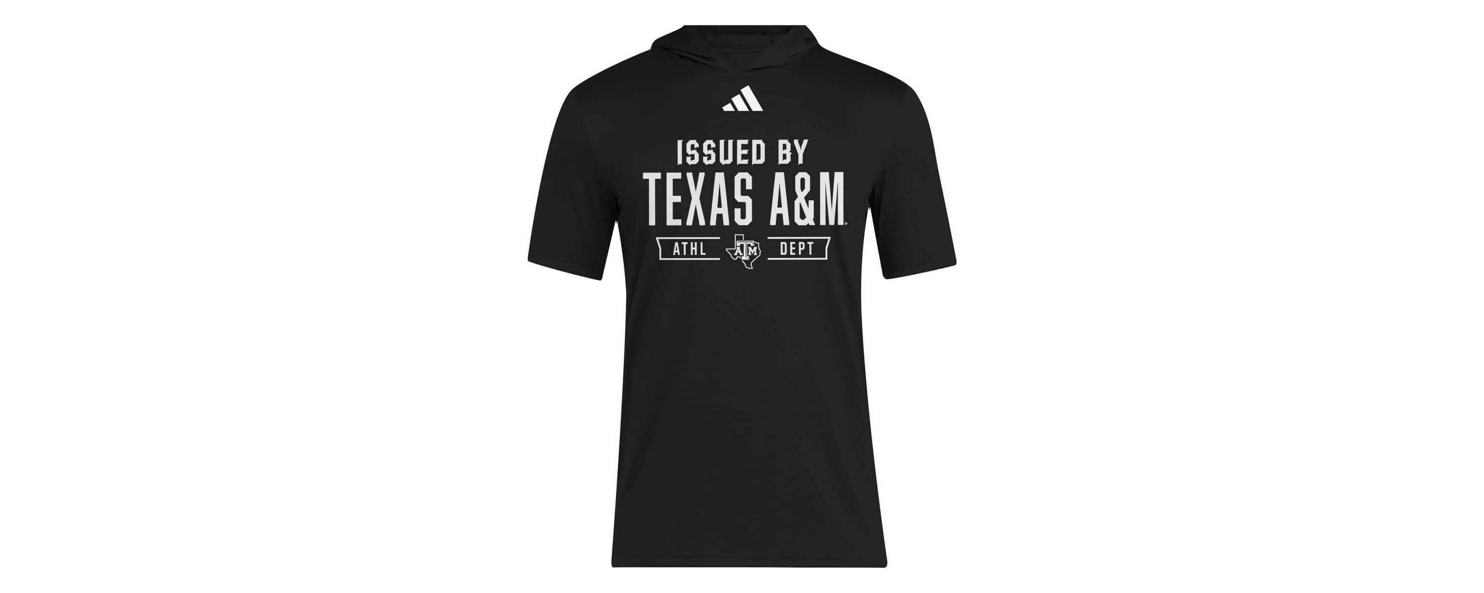 NCAA Texas A&M Aggies 2025 AREOREADY Sideline Training Hooded T-Shirt