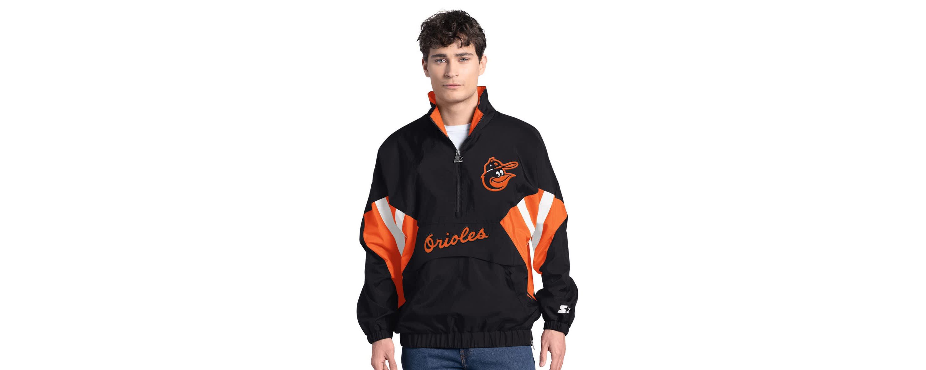 MLB Baltimore Orioles Cooperstown Chief Half-Zip Pullover