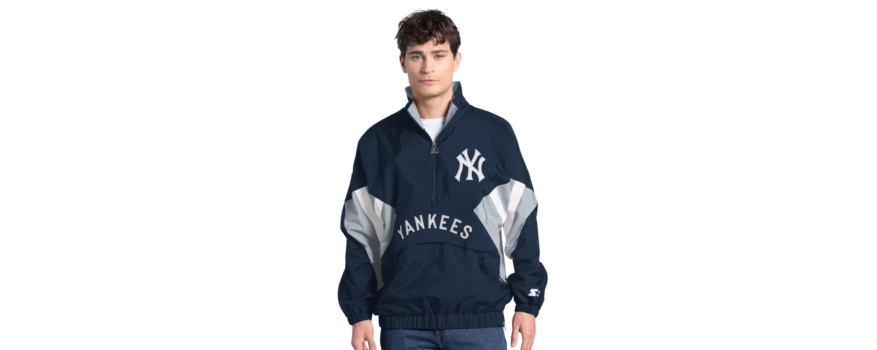 MLB New York Yankees Cooperstown Chief Half-Zip Pullover