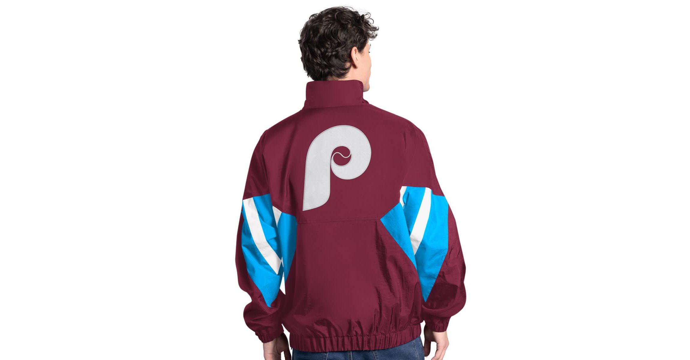 MLB Philadelphia Phillies Cooperstown Chief Half-Zip Pullover