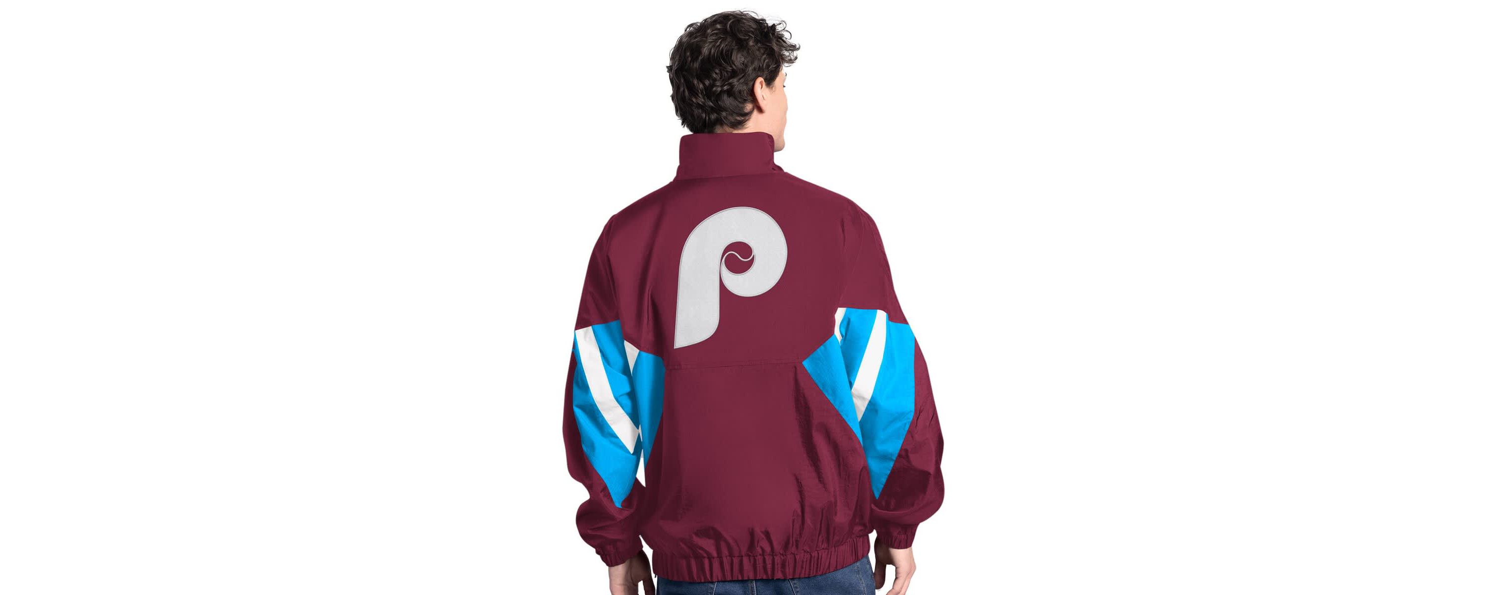 MLB Philadelphia Phillies Cooperstown Chief Half-Zip Pullover
