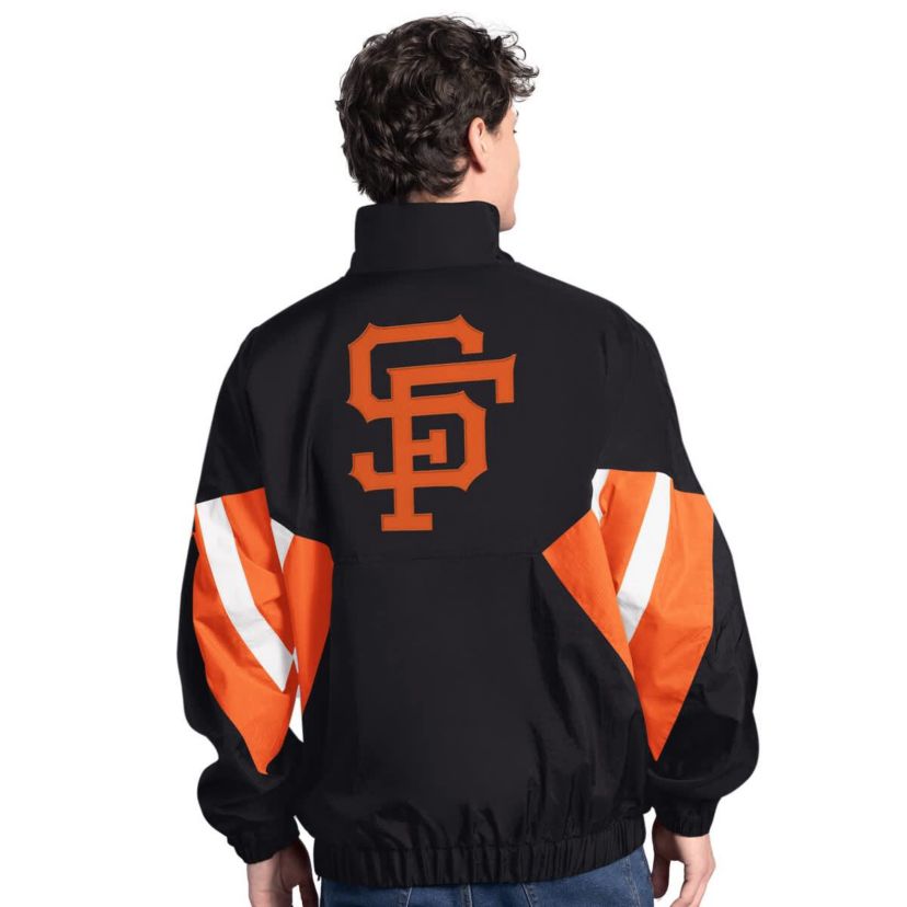 MLB San Francisco Giants Cooperstown Chief Half-Zip Pullover