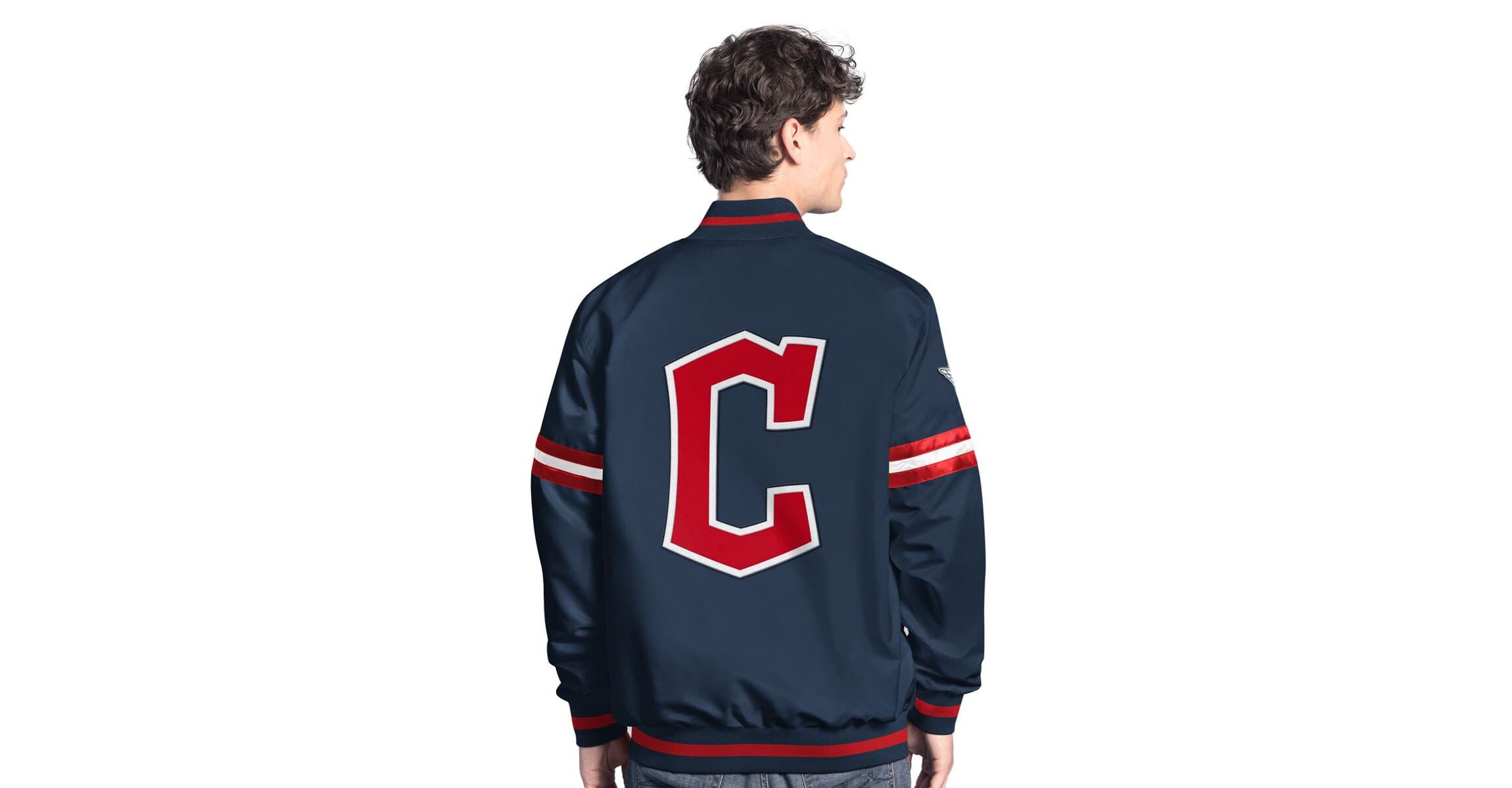 MLB Cleveland Guardians Scout Full-Snap Varsity Jacket