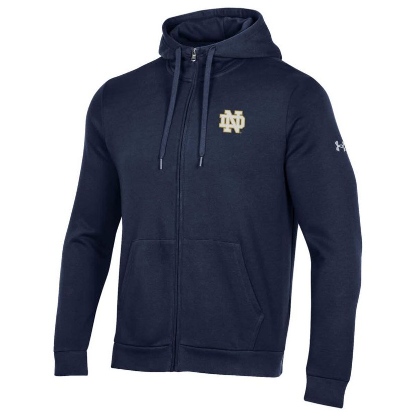 NCAA Under Armour Notre Dame Fighting Irish All Day Full-Zip Jacket
