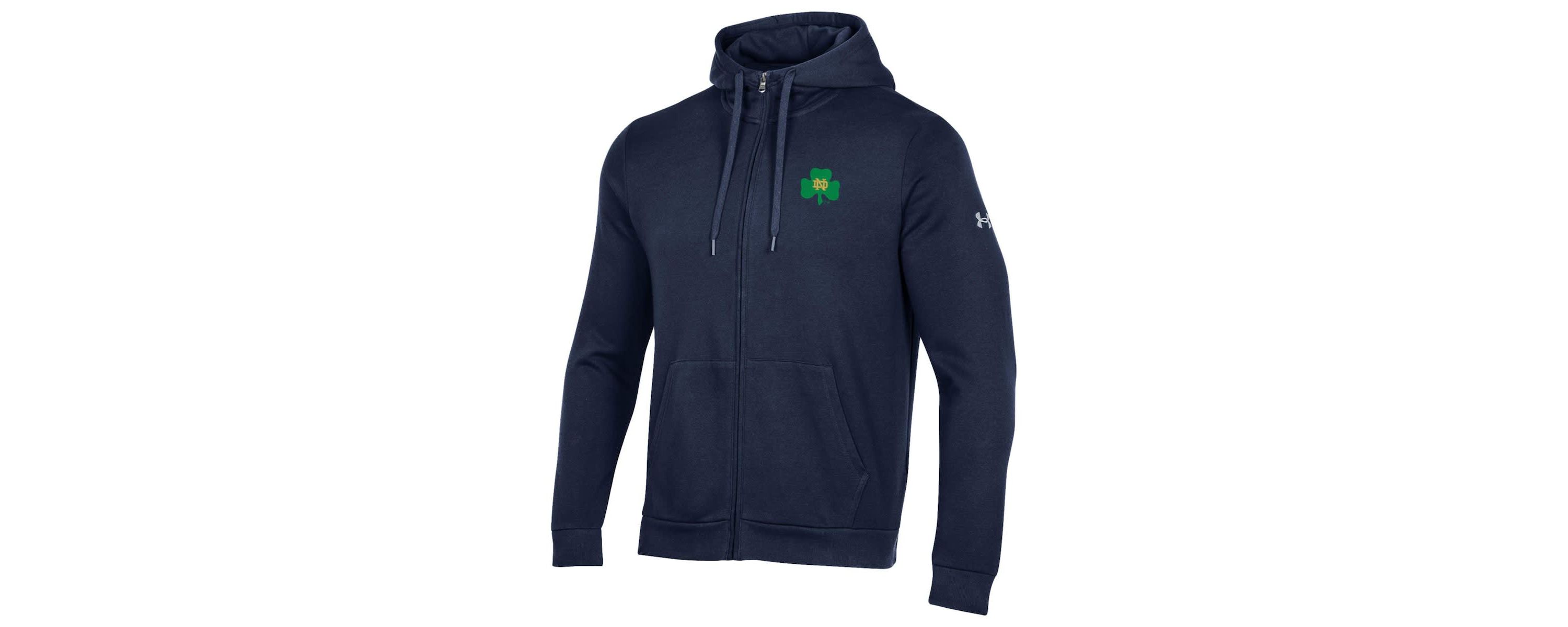 NCAA Under Armour Notre Dame Fighting Irish All Day Full-Zip Jacket