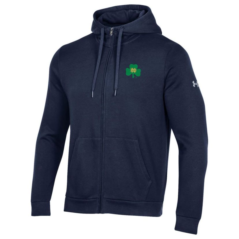 NCAA Under Armour Notre Dame Fighting Irish All Day Full-Zip Jacket