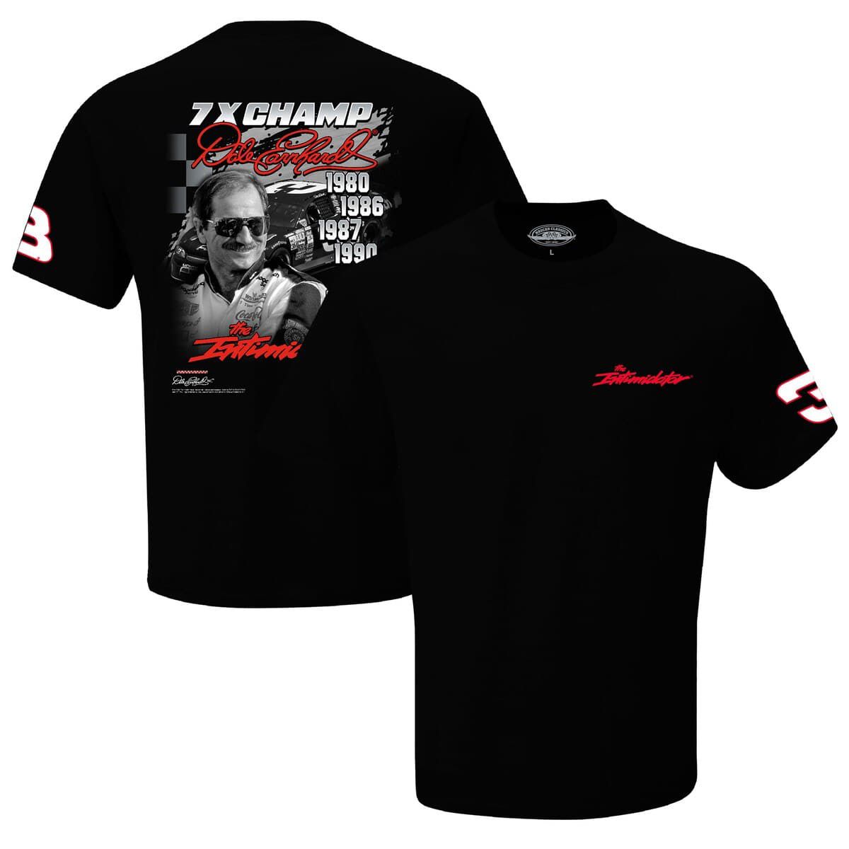 NASCAR Dale Earnhardt Seven-Time Intimidator T-Shirt
