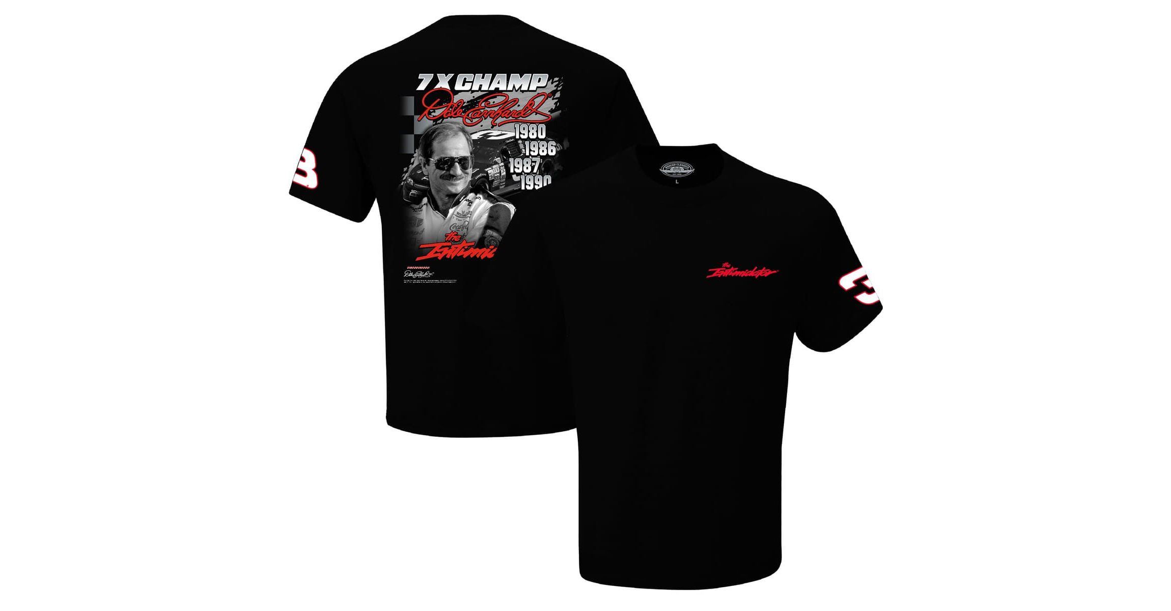 NASCAR Dale Earnhardt Seven-Time Intimidator T-Shirt