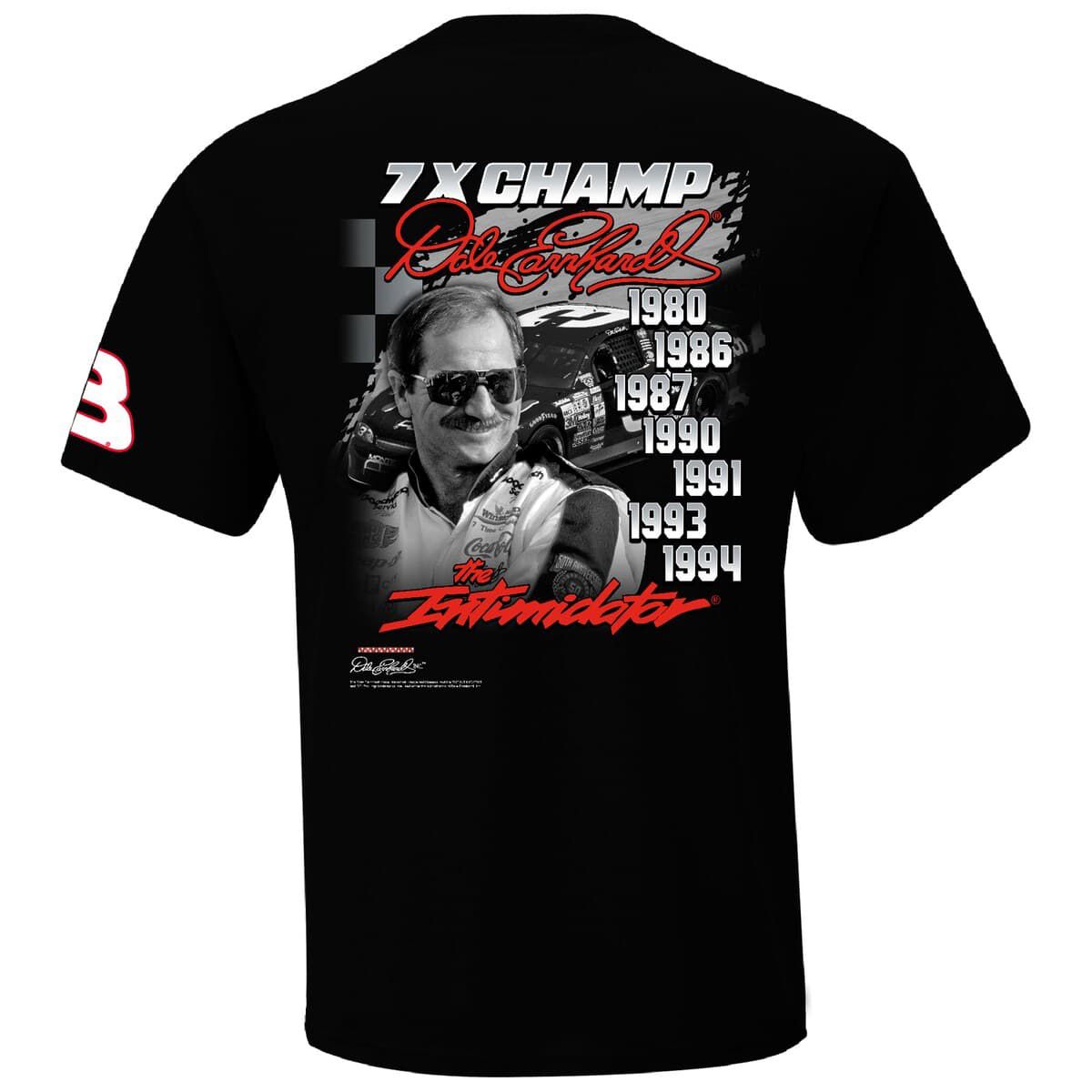 NASCAR Dale Earnhardt Seven-Time Intimidator T-Shirt