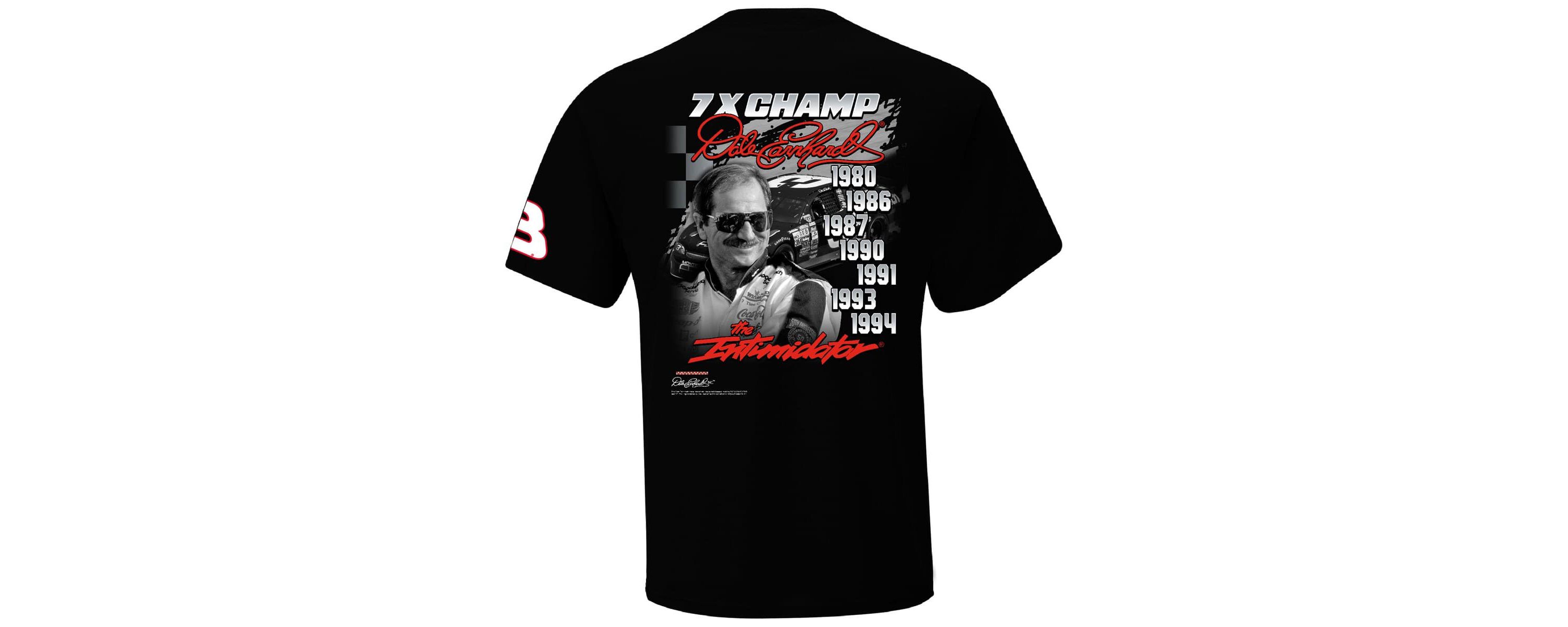NASCAR Dale Earnhardt Seven-Time Intimidator T-Shirt