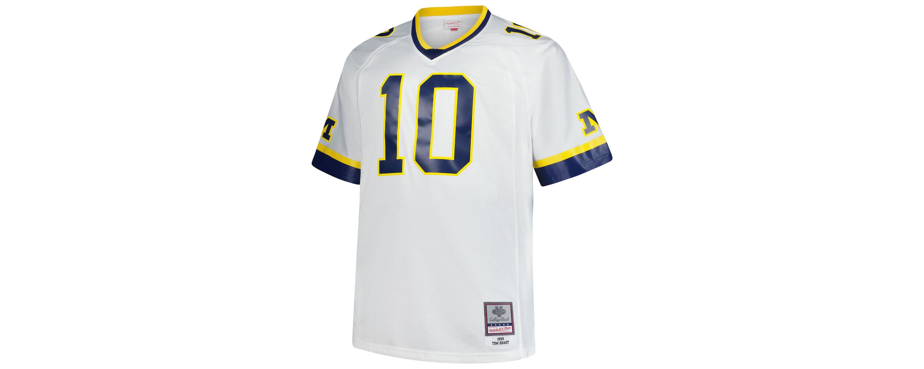 NCAA Tom Brady Michigan Wolverines Big & Tall 1999 Legacy Jersey