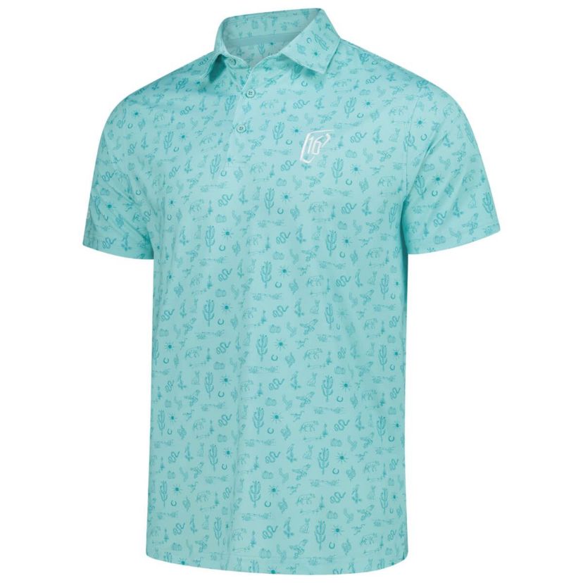 Golf WM Phoenix Open 16 Custom Printed Polo