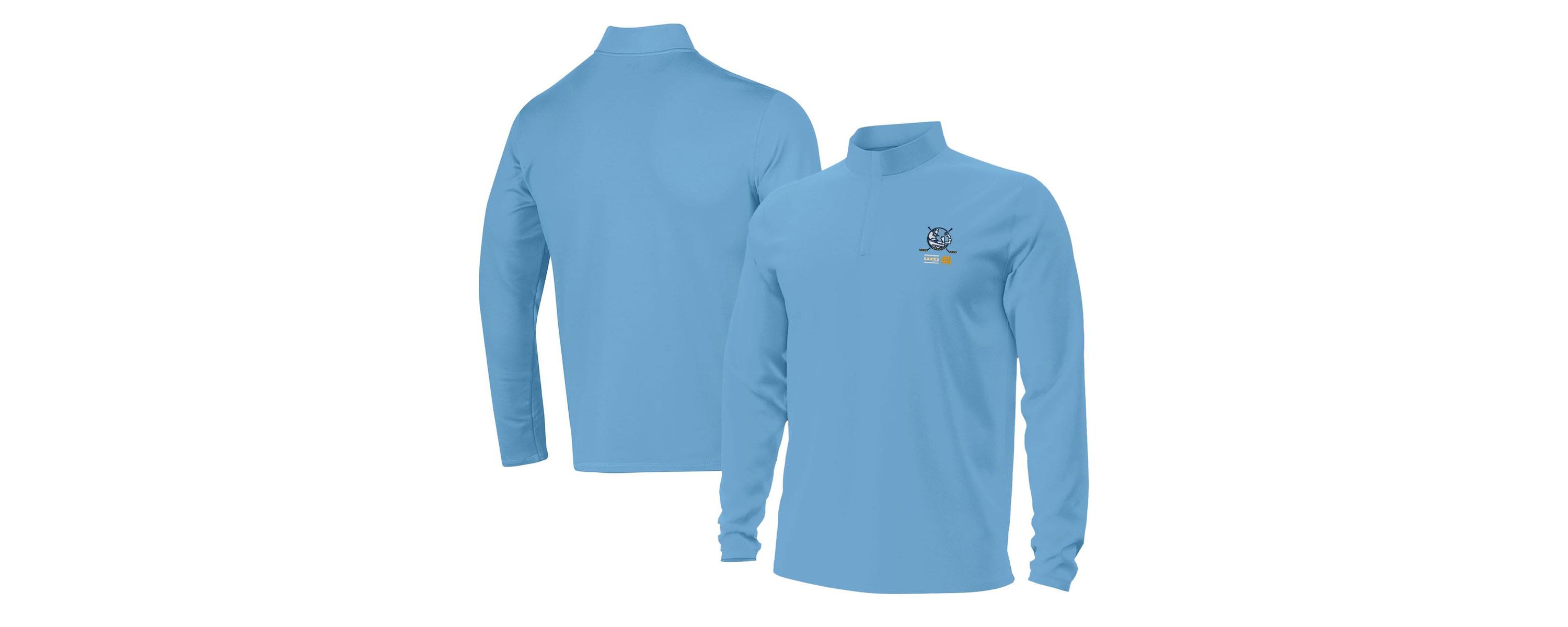 NCAA Under Armour Light Notre Dame Fighting Irish The Frozen Confines Motion Quarter-Zip Jacket