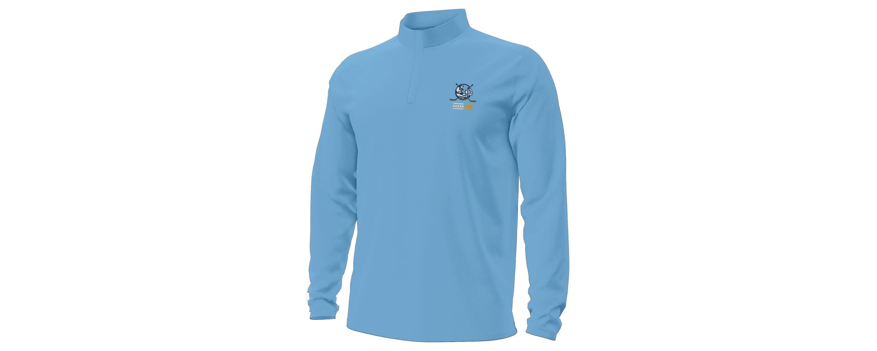 NCAA Under Armour Light Notre Dame Fighting Irish The Frozen Confines Motion Quarter-Zip Jacket