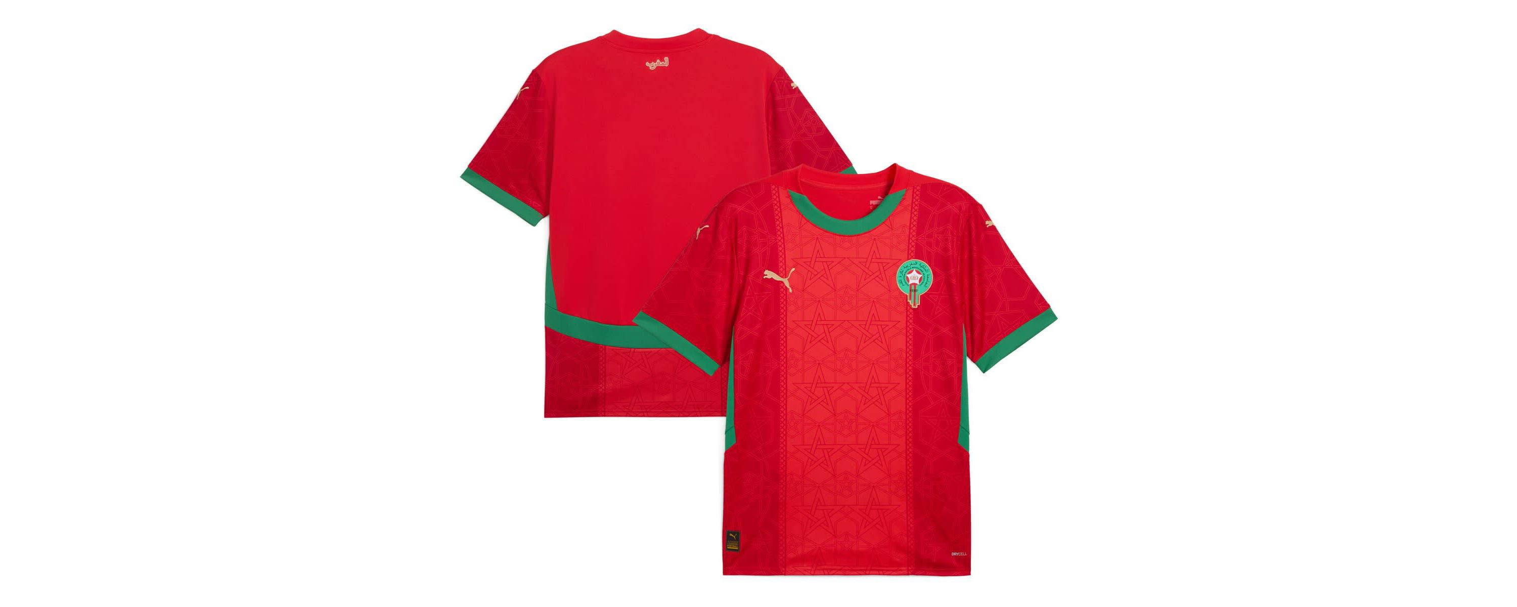 Soccer National Teams Morocco National Team 2025 Home Replica Jersey