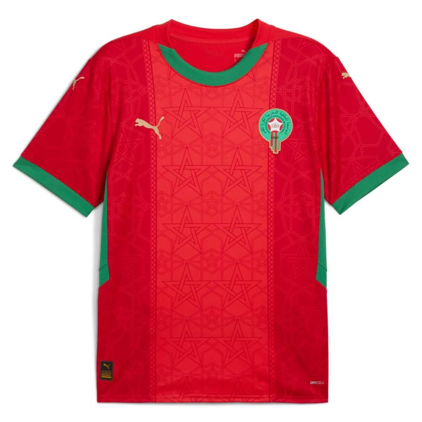 Soccer National Teams Morocco National Team 2025 Home Replica Jersey