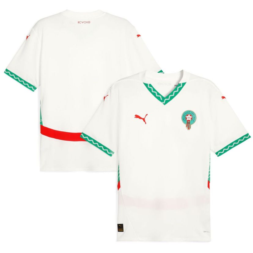 Soccer National Teams Morocco National Team 2025 Away Replica Jersey