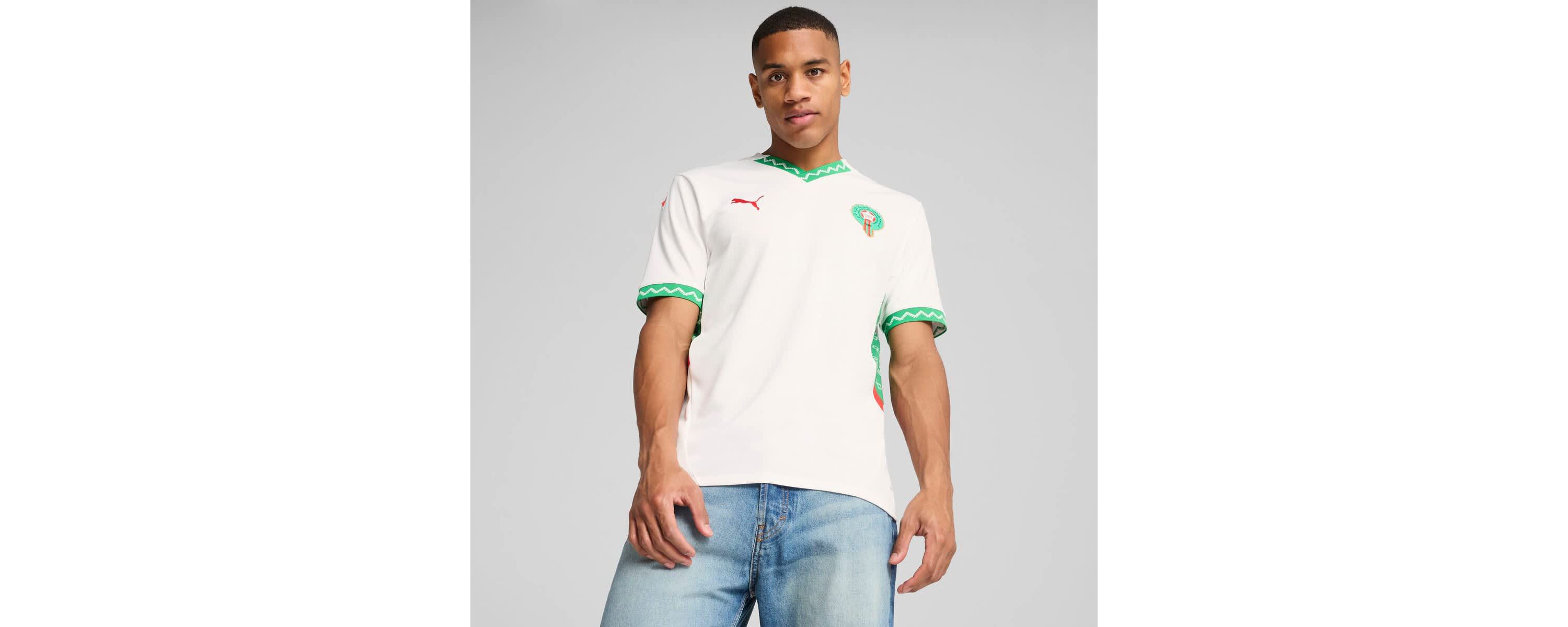 Soccer National Teams Morocco National Team 2025 Away Replica Jersey
