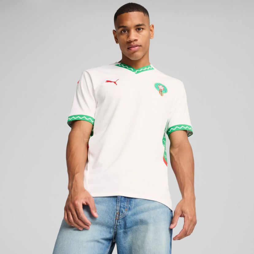 Soccer National Teams Morocco National Team 2025 Away Replica Jersey