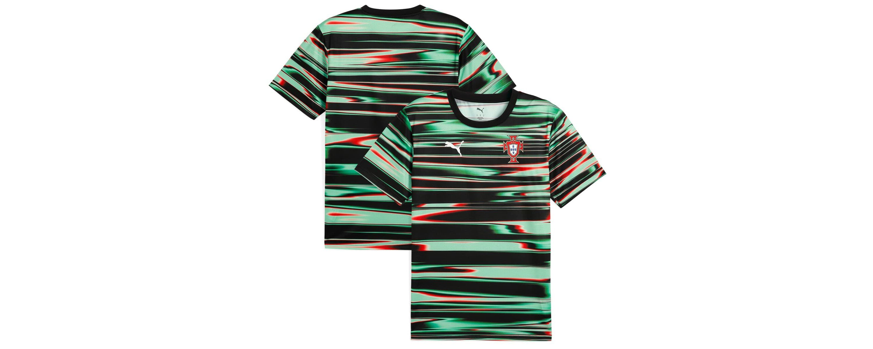 Soccer National Teams Portugal National Team 2025 Pre-Match Training Jersey
