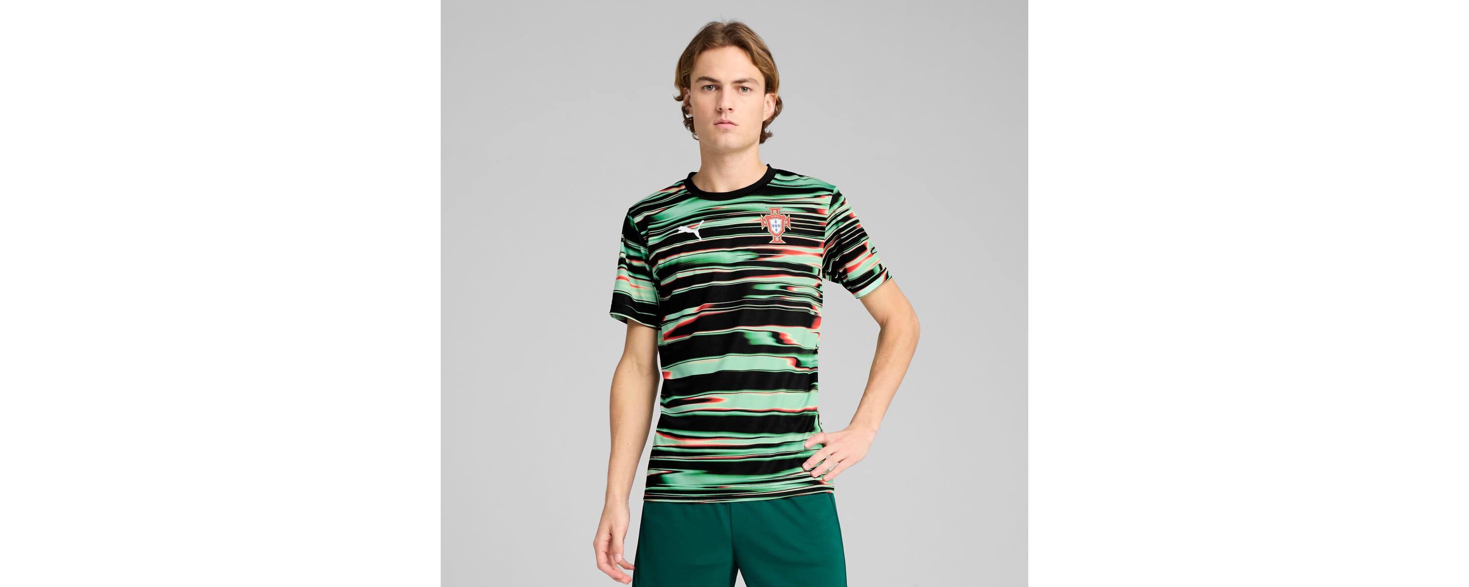 Soccer National Teams Portugal National Team 2025 Pre-Match Training Jersey