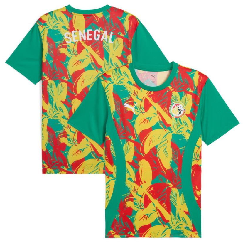 Soccer National Teams Senegal National Team 2025 Pre-Match Jersey