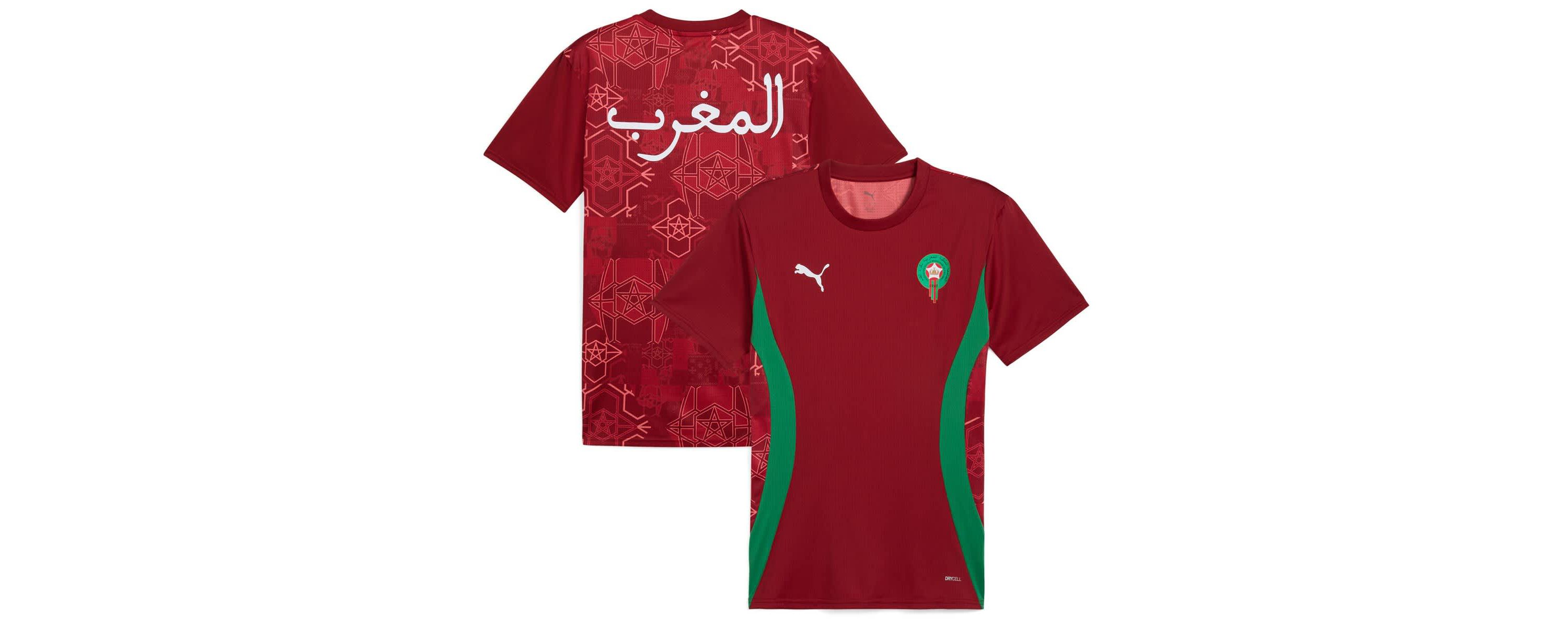 Soccer National Teams Morocco National Team 2025 Pre-Match Jersey