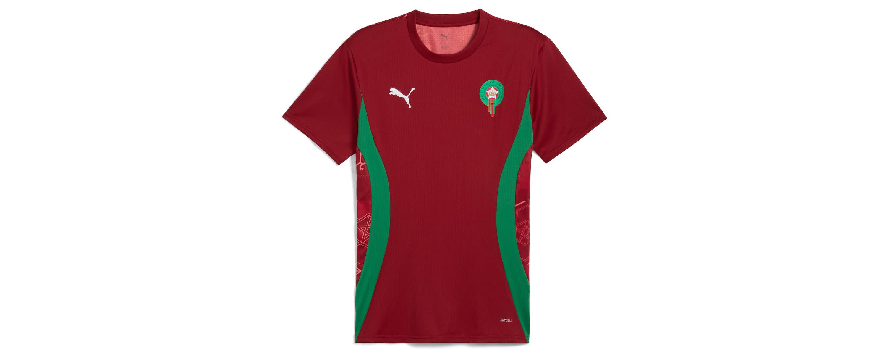 Soccer National Teams Morocco National Team 2025 Pre-Match Jersey
