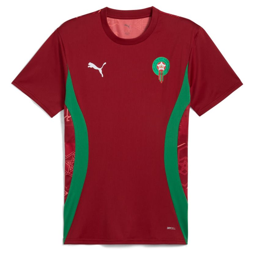 Soccer National Teams Morocco National Team 2025 Pre-Match Jersey