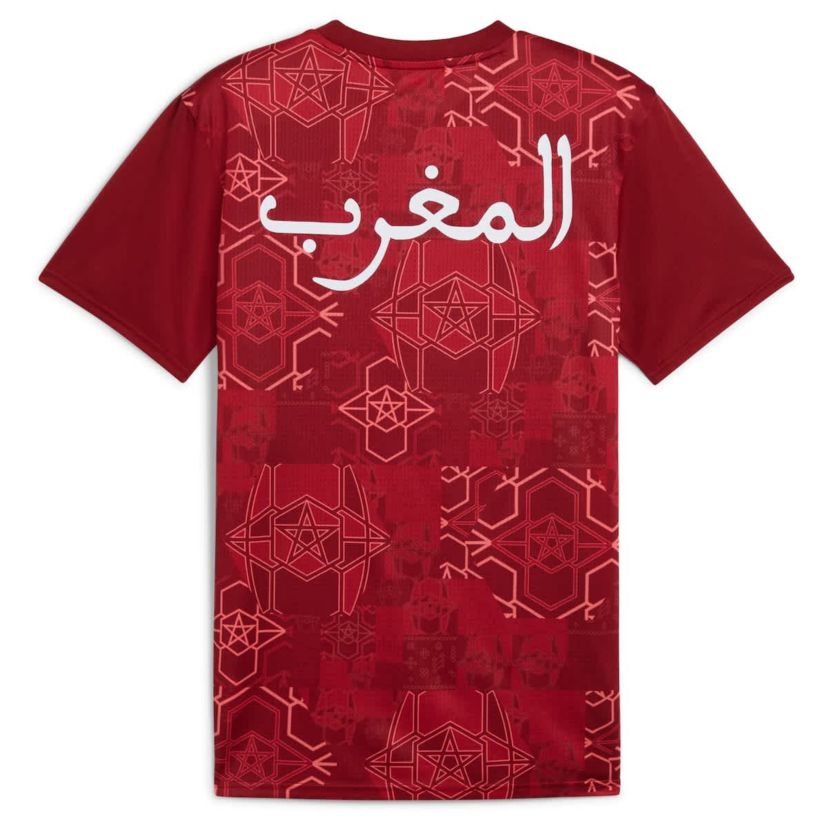 Soccer National Teams Morocco National Team 2025 Pre-Match Jersey